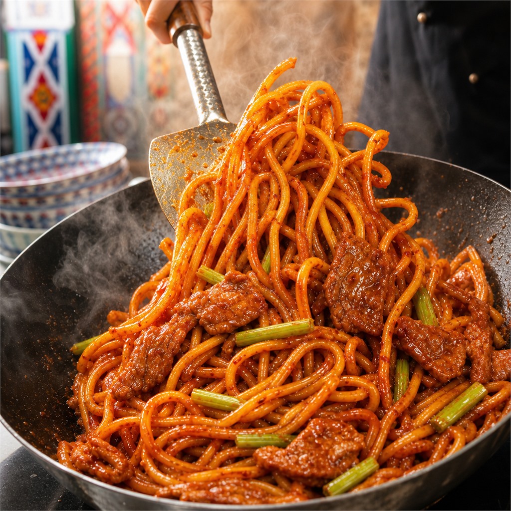 牛肉炒米粉